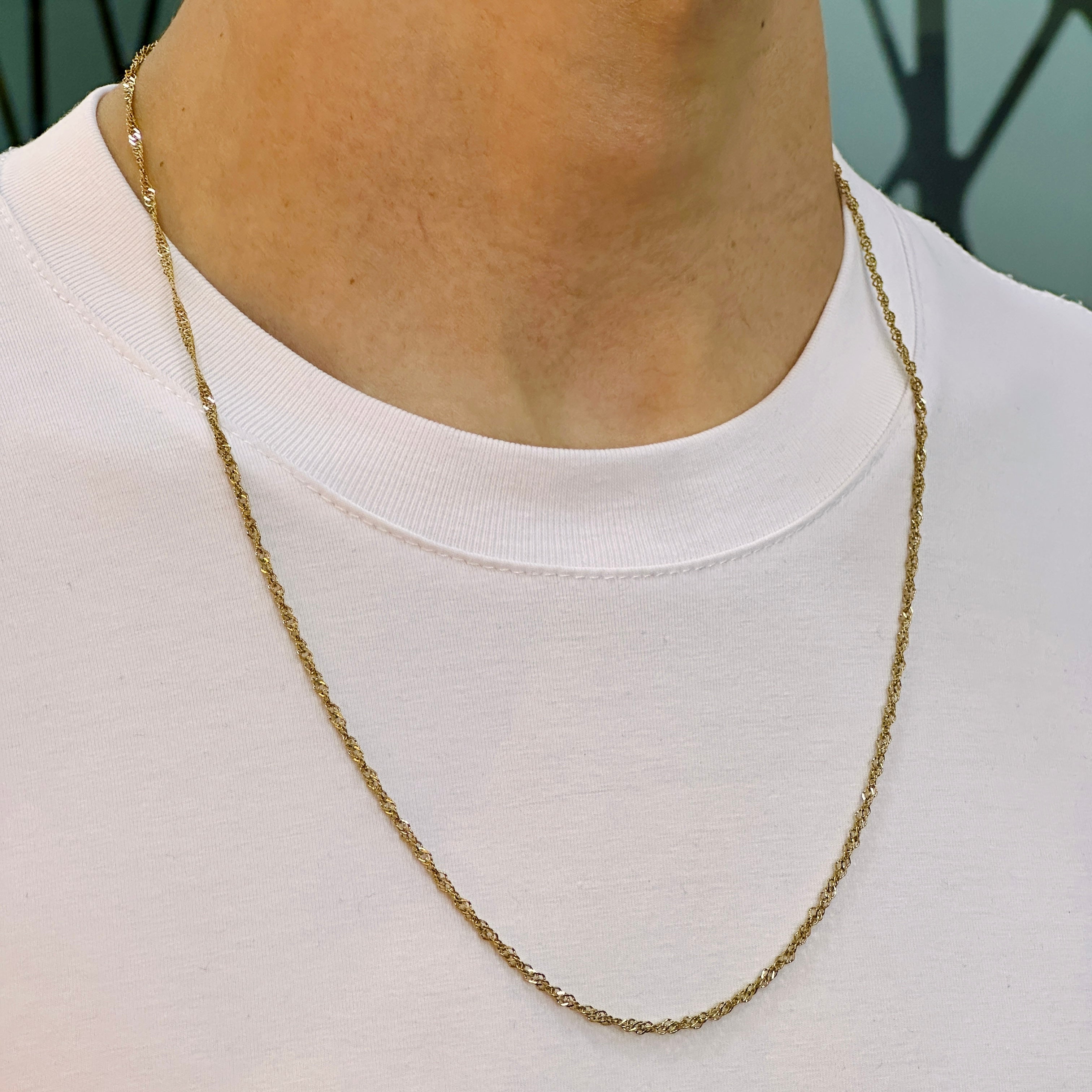 Cadena Singap Hombre