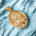 Dije Medalla Jesús Cristo